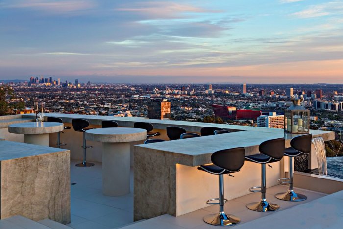 Лос Анджелес вид с крыши