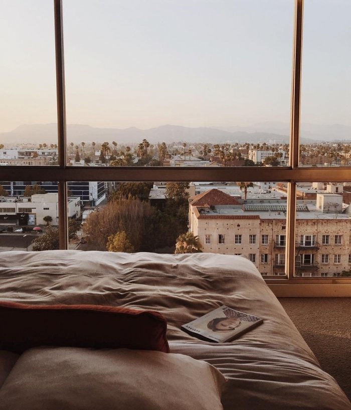 Вид из окна Лос Анджелес Анджелес