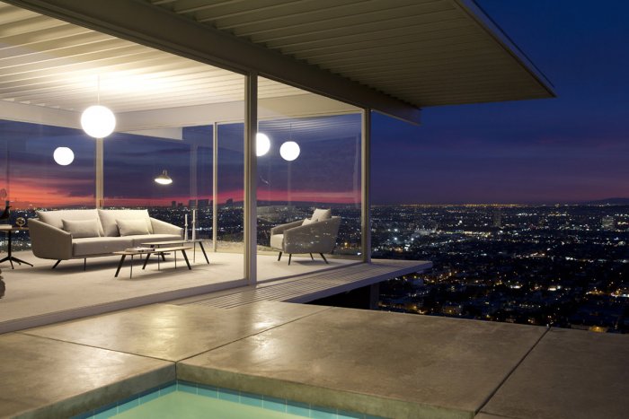 Case study House 21 в Лос-Анджелесе