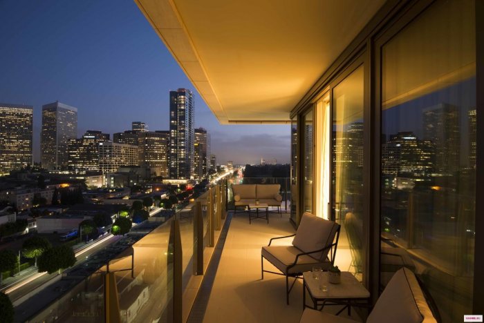 Отель Беверли Хиллз в Лос Анджелесе пентхаус