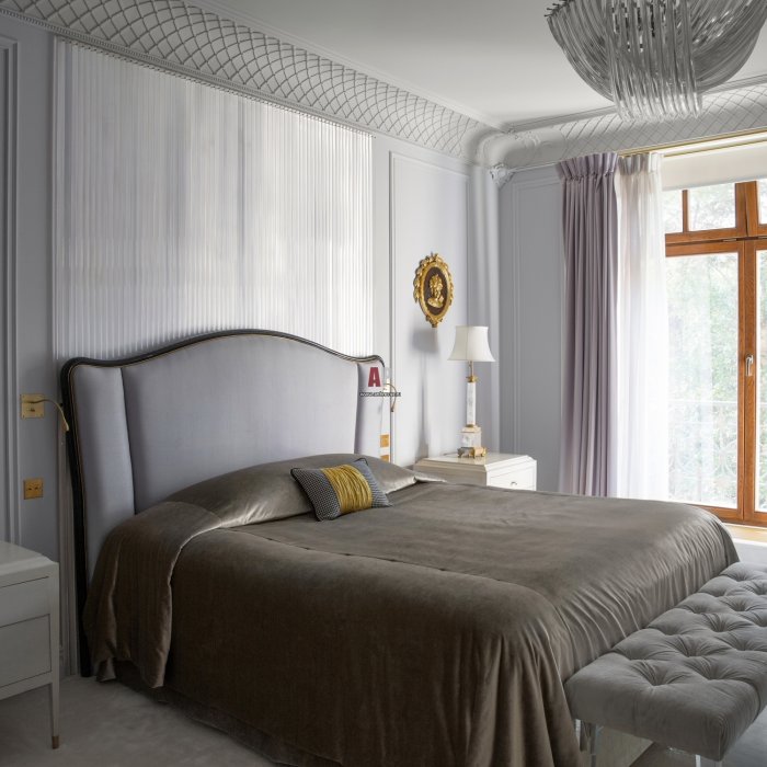 Покрывало на кровать в спальню в стиле Неоклассика