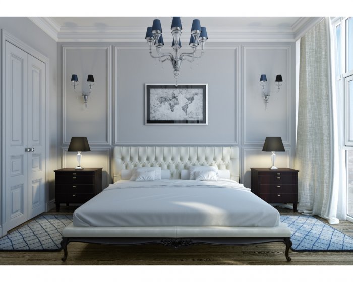 Спальня в классическом стиле
