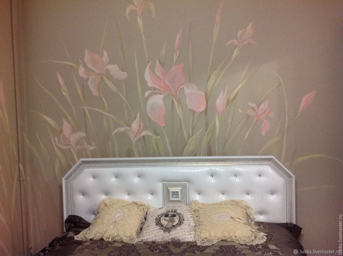 Панно на стену над кроватью