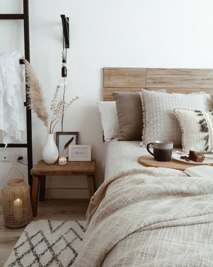 Спальня в стиле Сканди