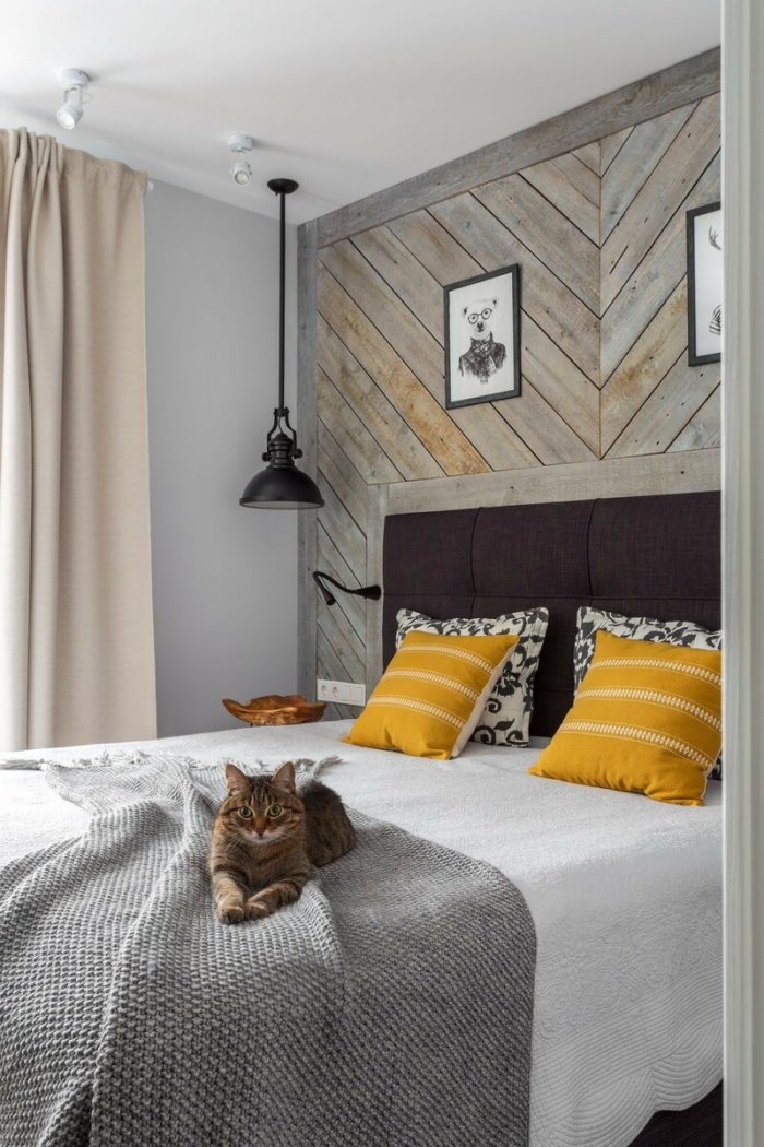 Спальная в скандинавском стиле