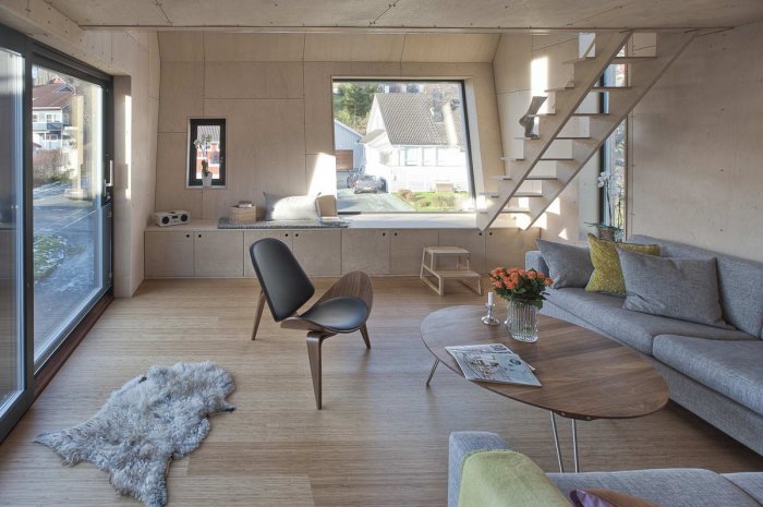Дом в Норвегии внутри