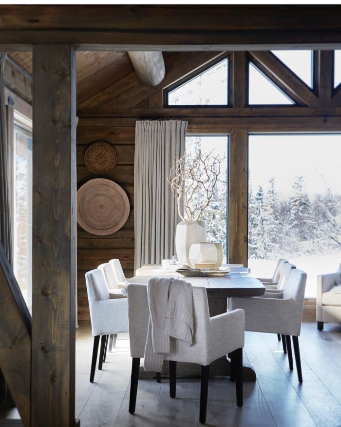 Уютный домик в деревянном стиле