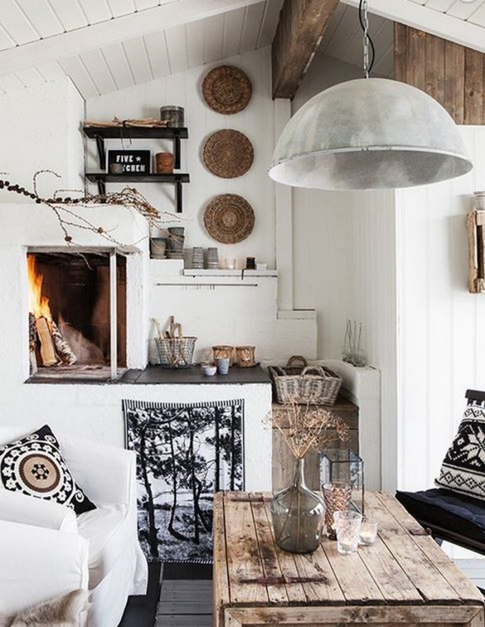 Дачный домик в деревенском стиле