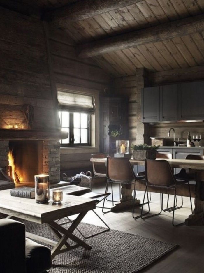 Комната в норвежском стиле