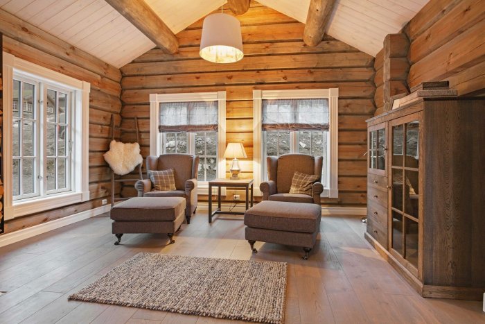 Деревянный дом из лафета