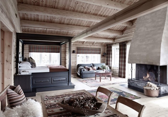 Комната в норвежском стиле