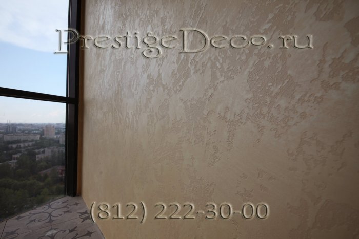 Декоративная штукатурка травертин полированный Инстаграм