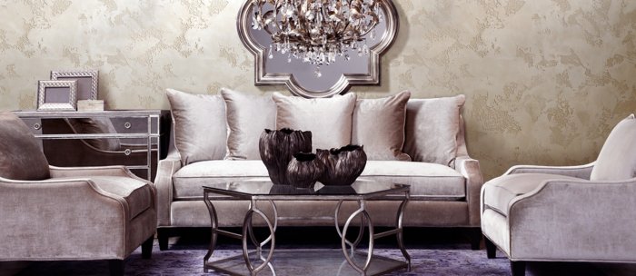 Декоративная штукатурка карта мира в интерьере гостиной