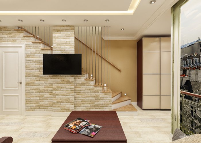 Отделка таунхауса