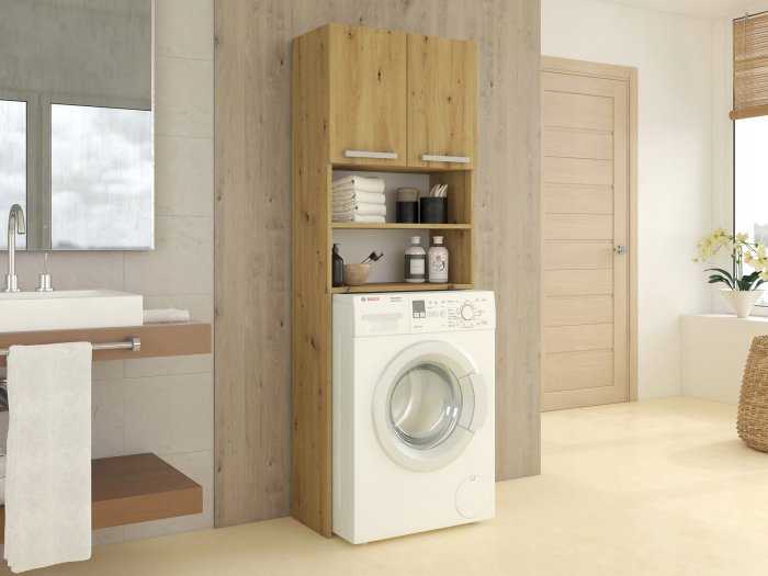 Шкаф 1marka Wall Classic 67 белый глянец