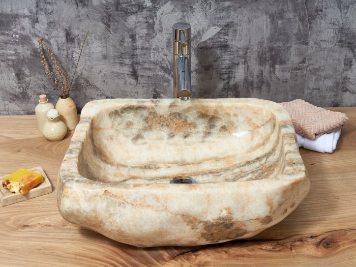 Керамогранит Eco Marble Silk Onyx Gold 120x60