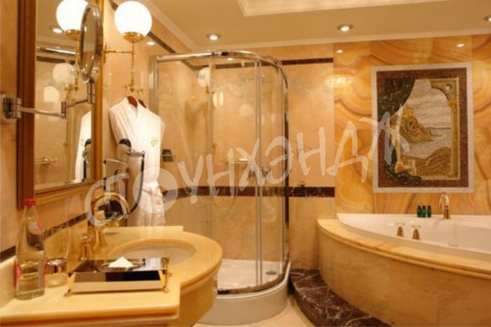 Подсветка камня Оникс