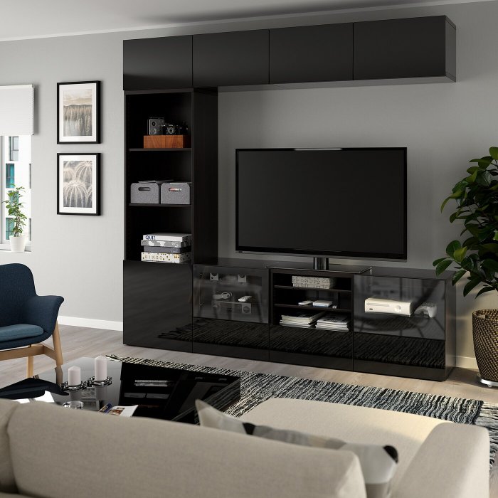 Икеа гостиная БЕСТО