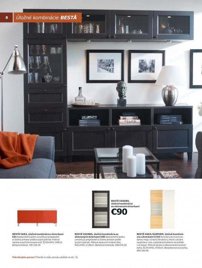 Гостиная с черной мебелью икеа