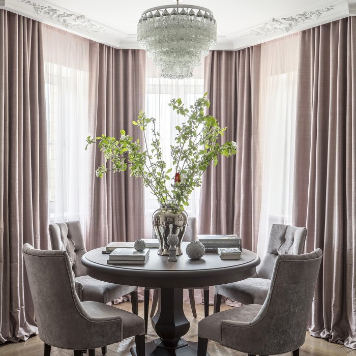 Шторы в стиле Неоклассика