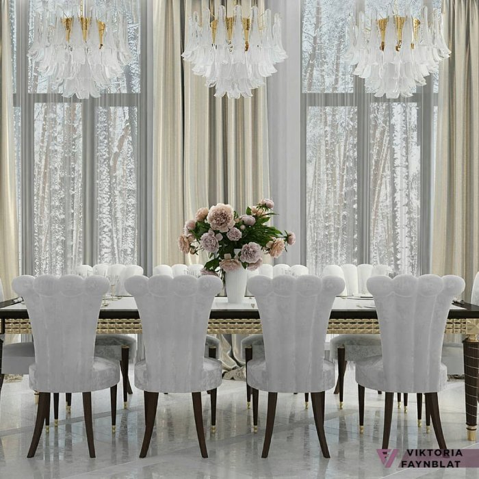 Шторы Неоклассика в гостиную