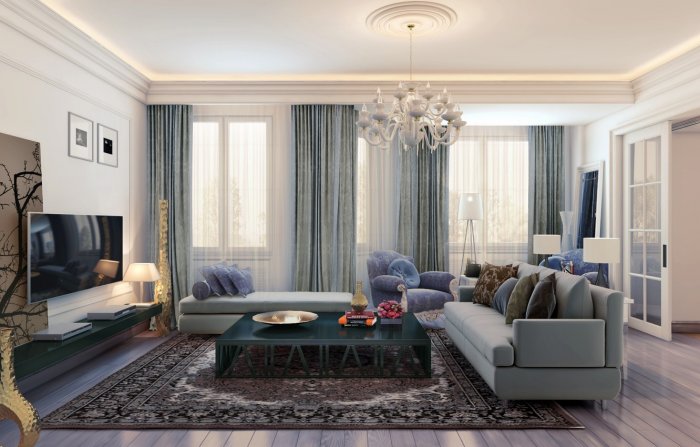 Стиль современная классика в интерьере квартиры