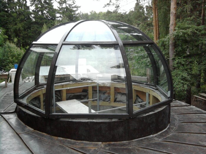 Купольное остекление