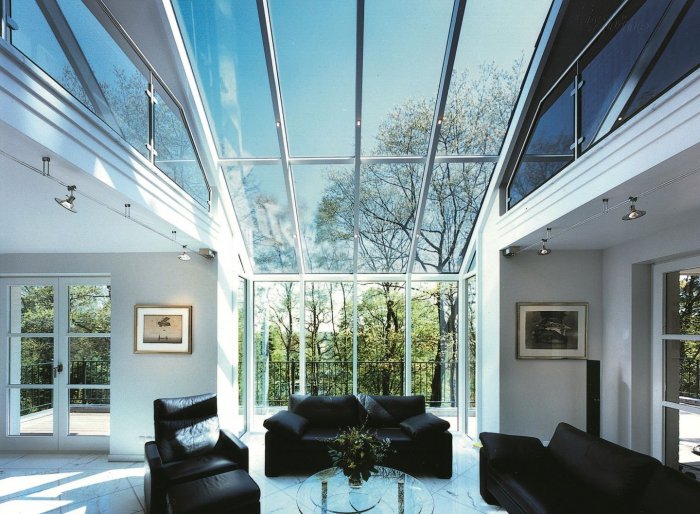 Стеклянная крыша