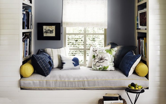 Уютная комната для чтения