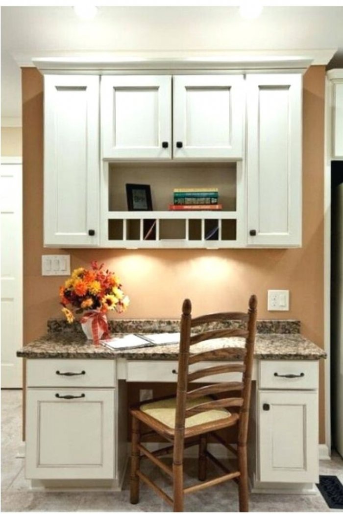 Шкафы над кухонным столом