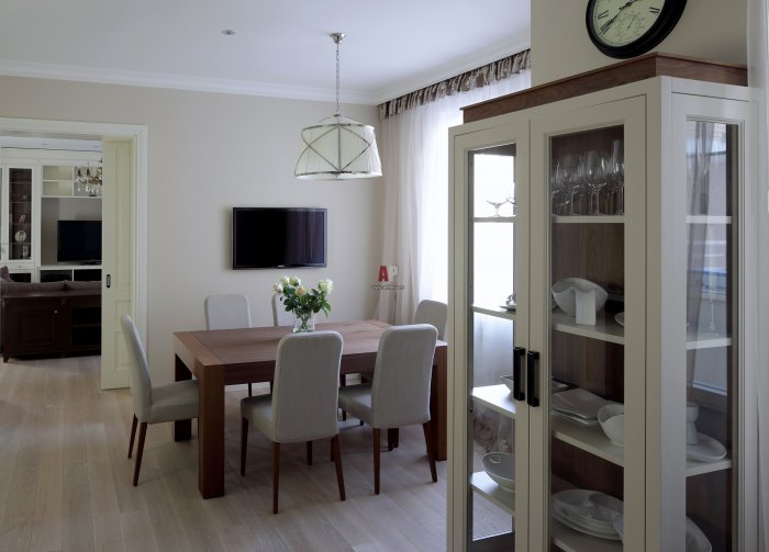 Декор обеденной зоны на кухне