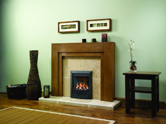 Камин без подиума