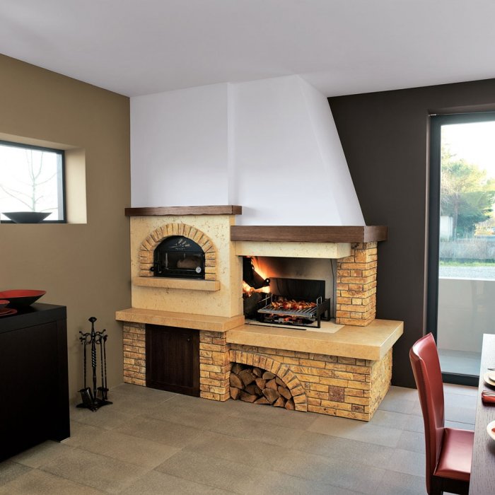 Дровяной камин Palazzetti Kent