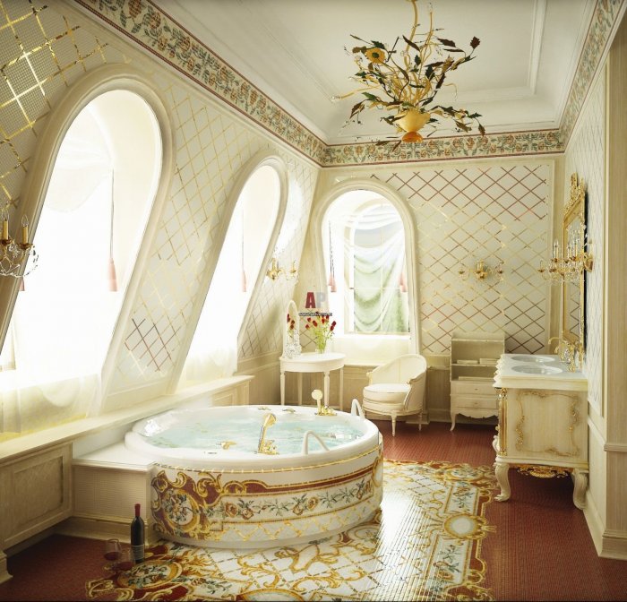 Королевская ванная комната