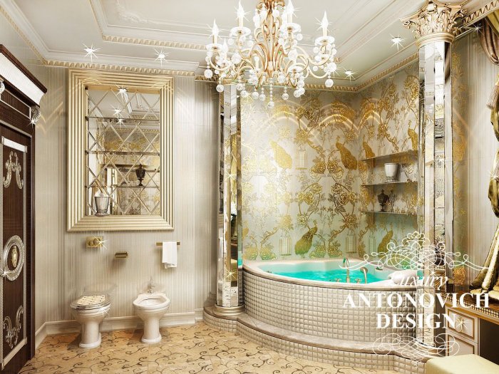 Ванная комната в стиле Барокко