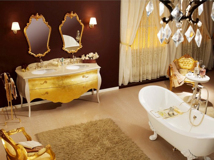 Сантехника в стиле Барокко