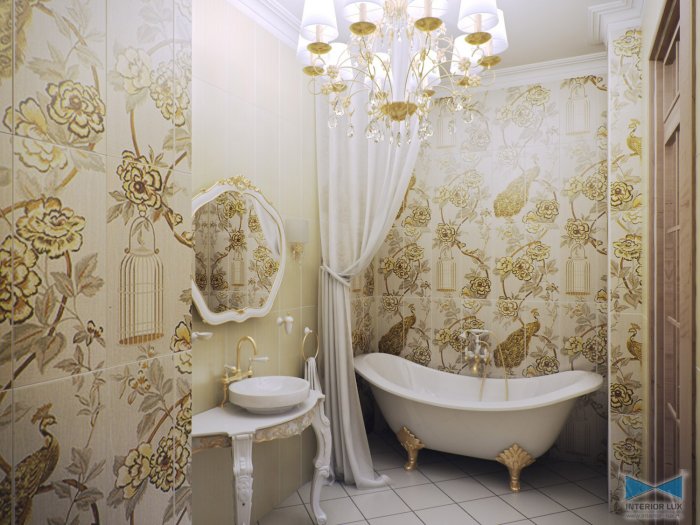 Ванна в стиле рококо