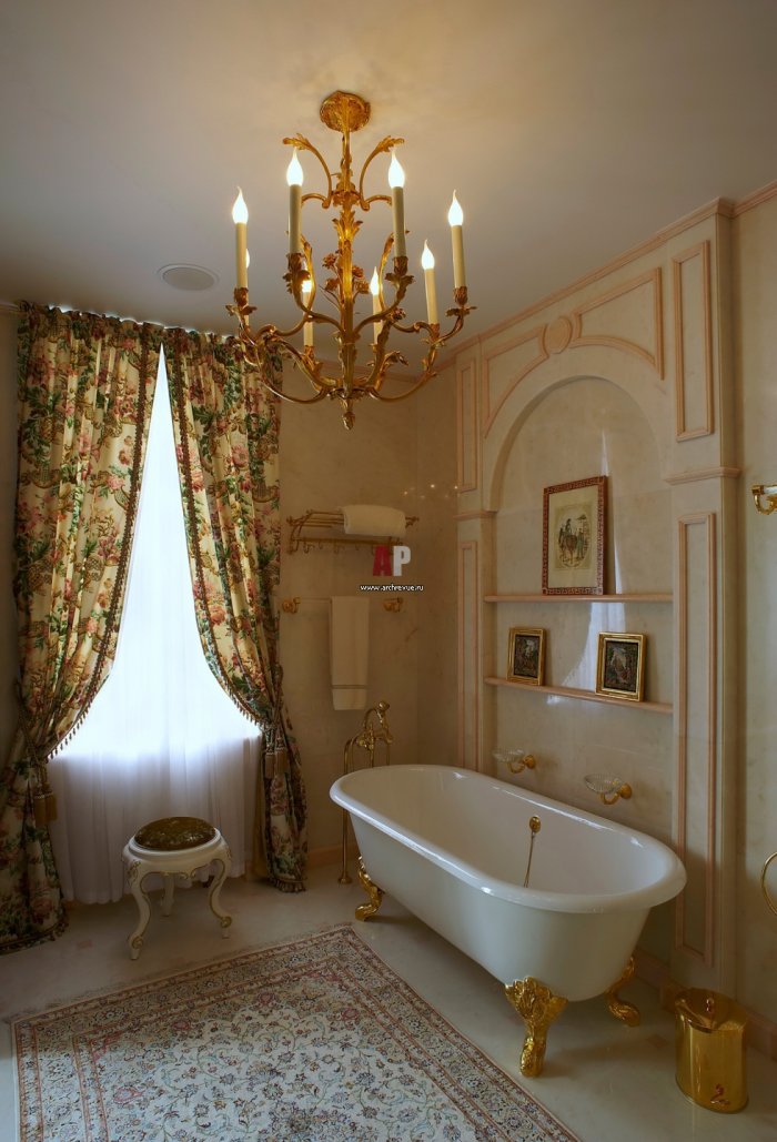 Ванная комната в стиле Ренессанс