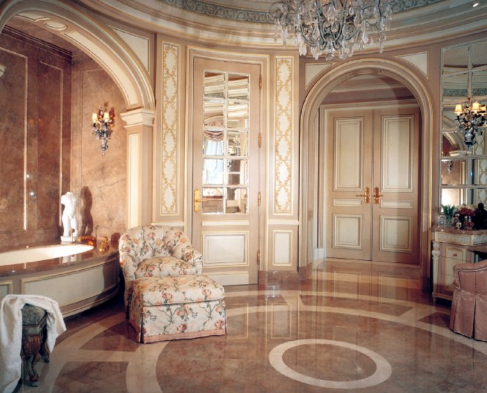 Интерьер в римском стиле лакшери