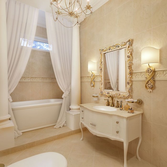 Ванная в стиле Ренессанс