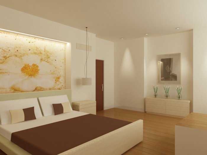 Спальня с нишами