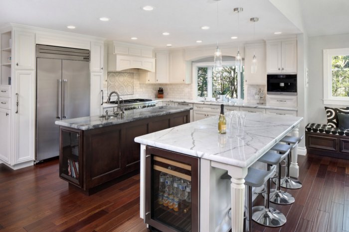 Планировка кухни в частном доме