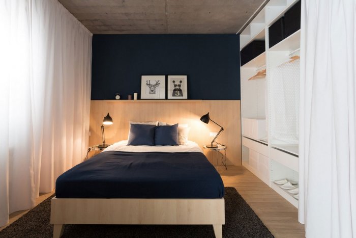 Спальня маленькая комната