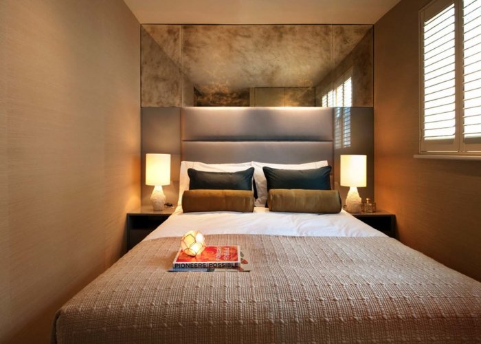 Спальни интерьер маленькие