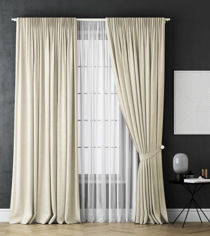 Pasionaria / комплект штор "Мерлин"