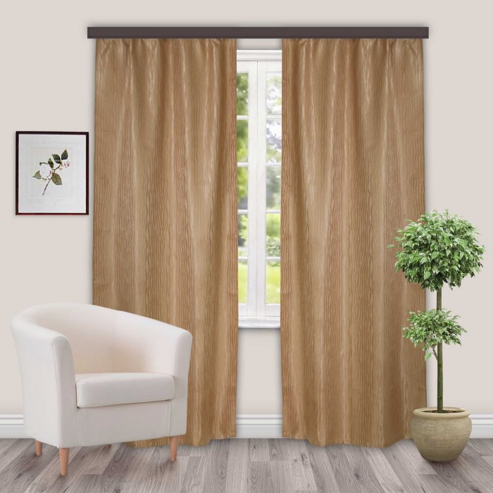 Портьеры WITERRA Лантана на ленте 260 см