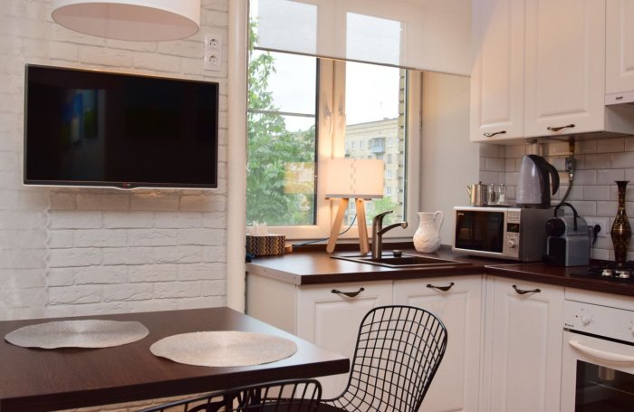 Планировка кухни рабочая зона