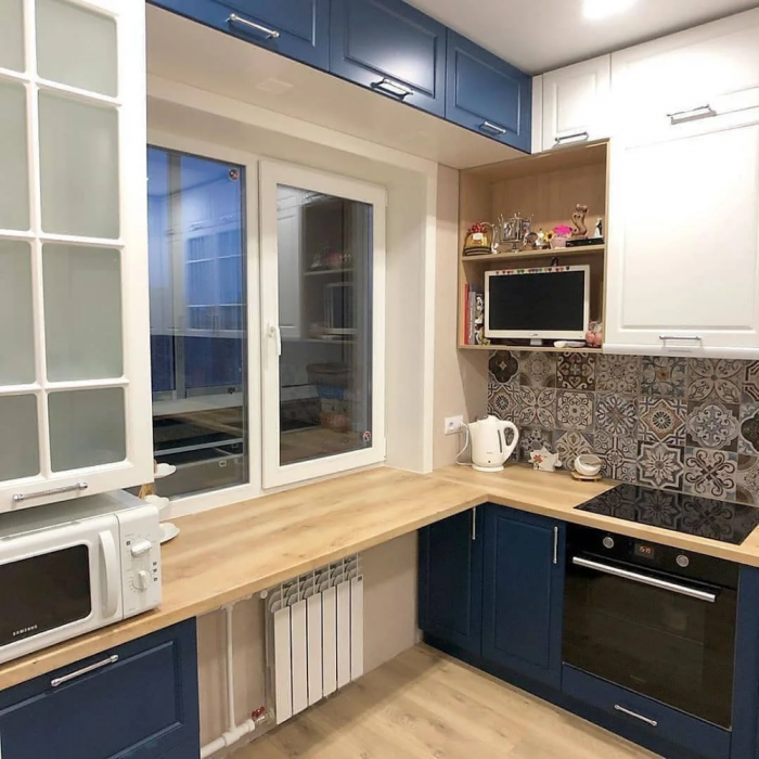 Кухня под подоконник нж