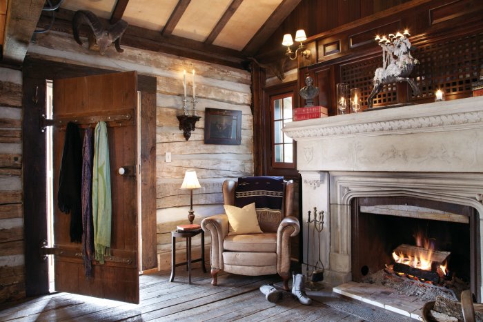 Охотничий стиль в интерьере загородного дома