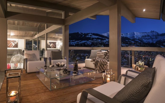 Ультрасовременное Шале интерьер